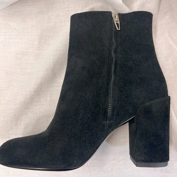 Alexander Wang Suede Ankle Boots | Black | EU Size 38 (US Size 7.5) - Picture 6 of 8